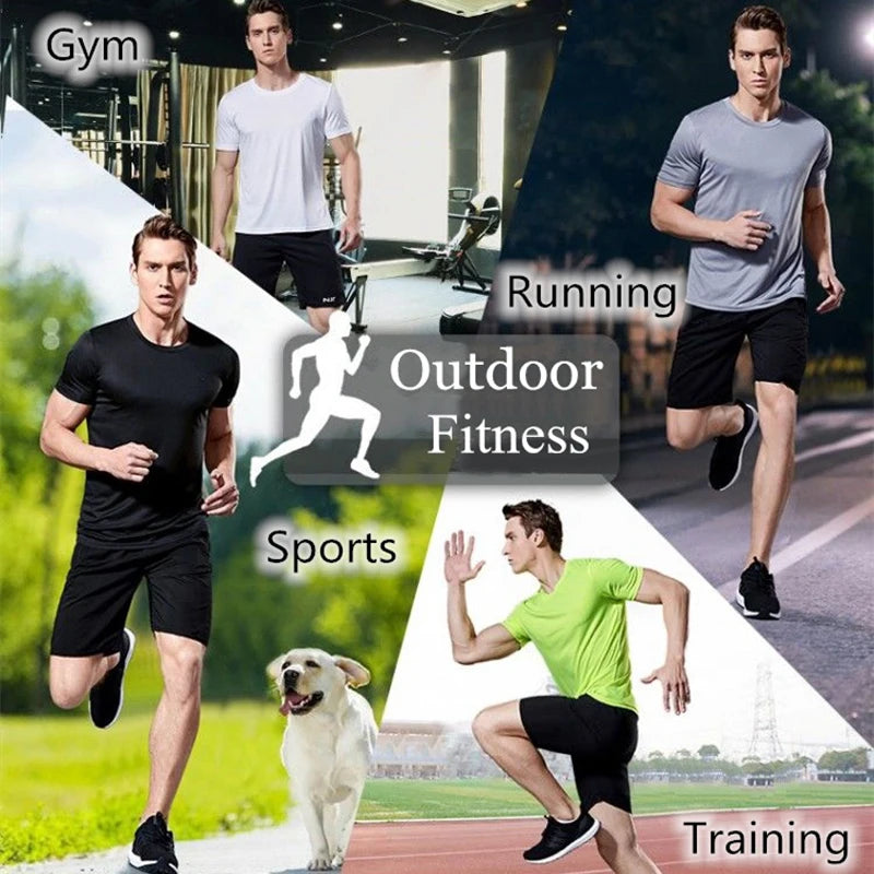 Men’s Quick-Dry Performance Gym T-Shirt