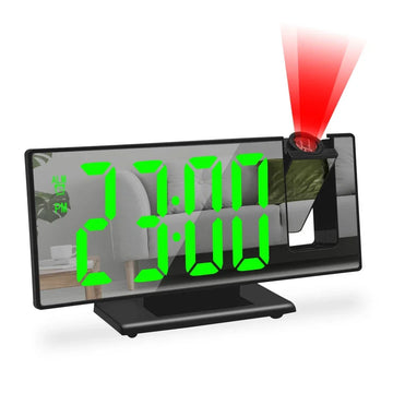 LED Projection Alarm Clock