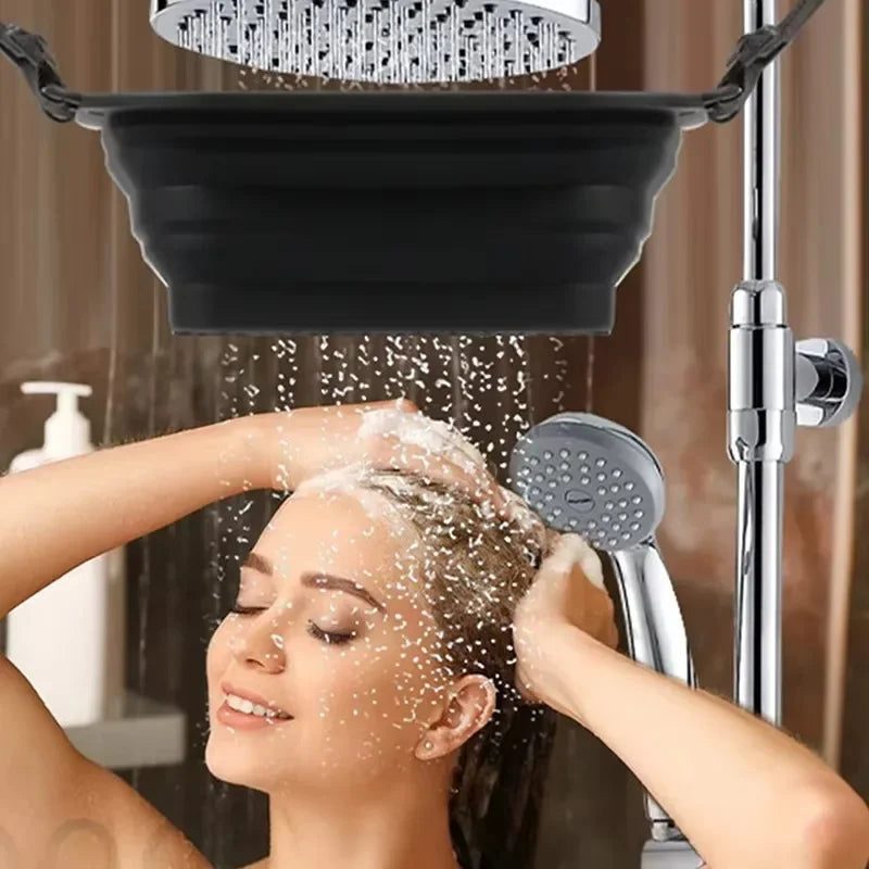 Portable Silicone Ice Bath & Multi-Use Basket