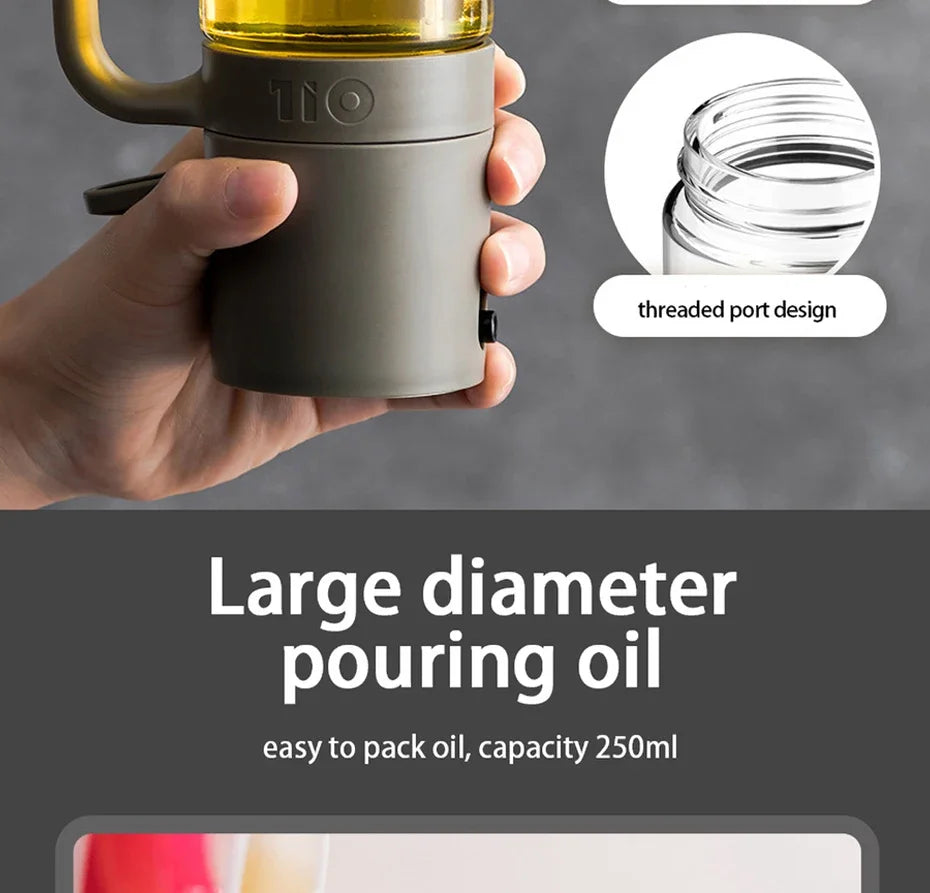 250ml Glass Oil Spray Bottle