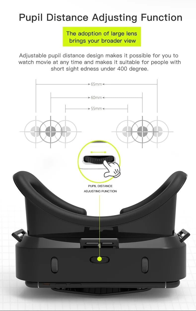 3D VR Virtual Reality Headset for Smartphones