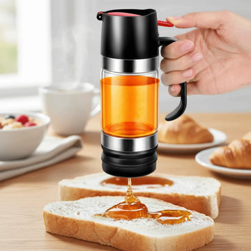 Glass Honey Dispenser with Handle – 300ML
