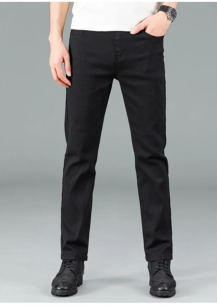 Men’s Slim Fit Cargo Denim Jeans