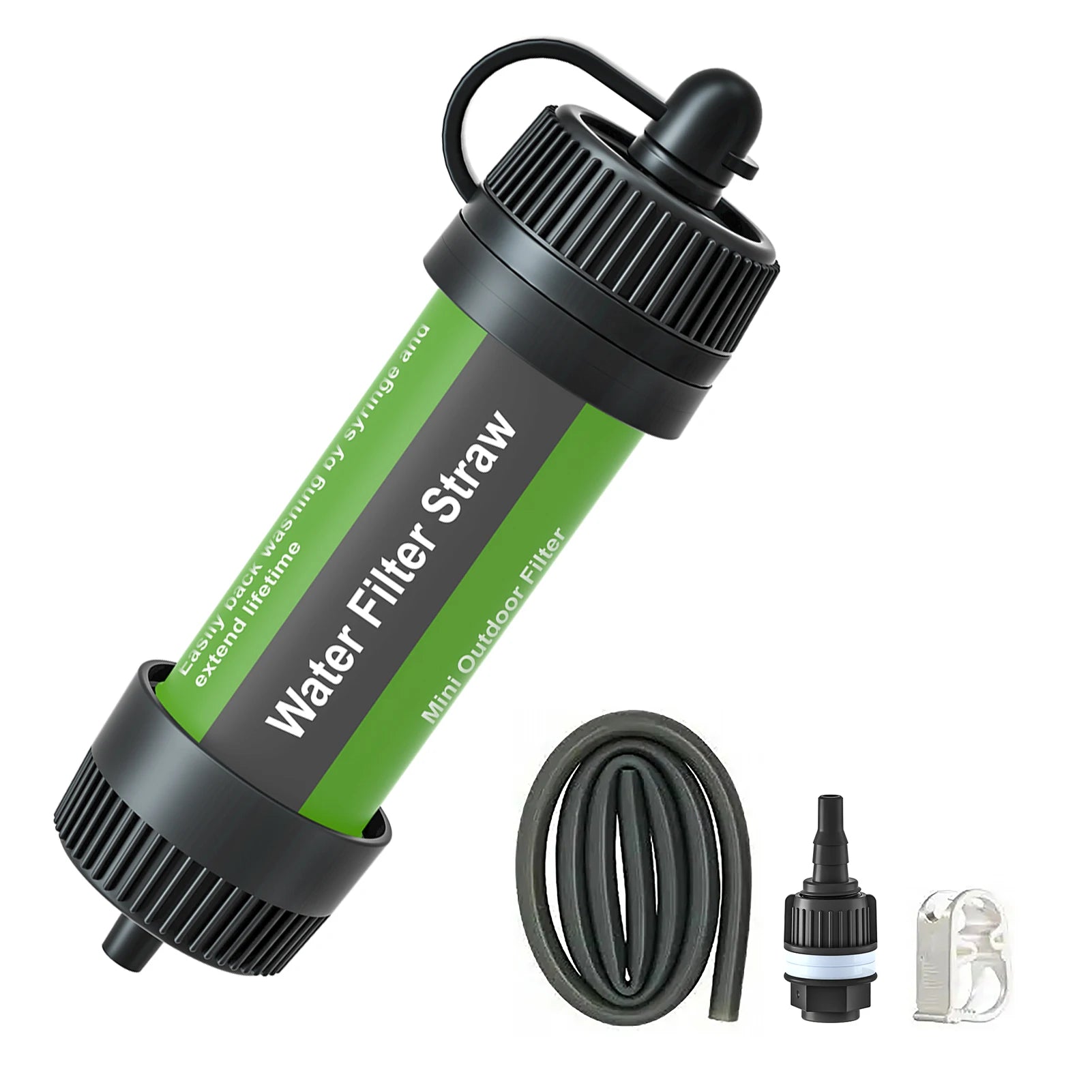 Portable Water Filter Straw – Outdoor Purifier