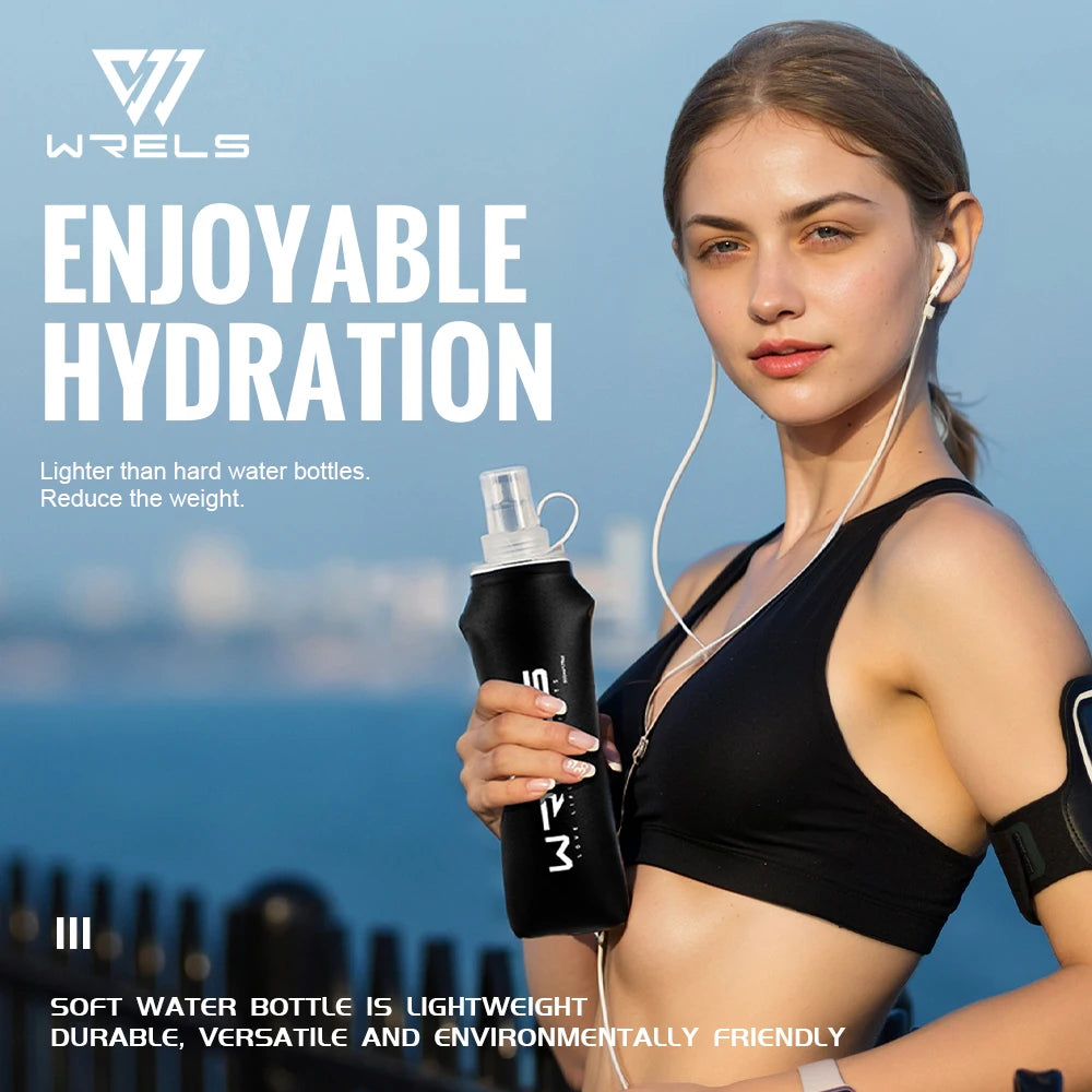 WRELS Folding TPU Water Bottle
