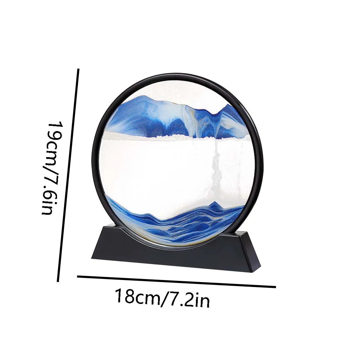 3D Dynamic Sand Art Frame