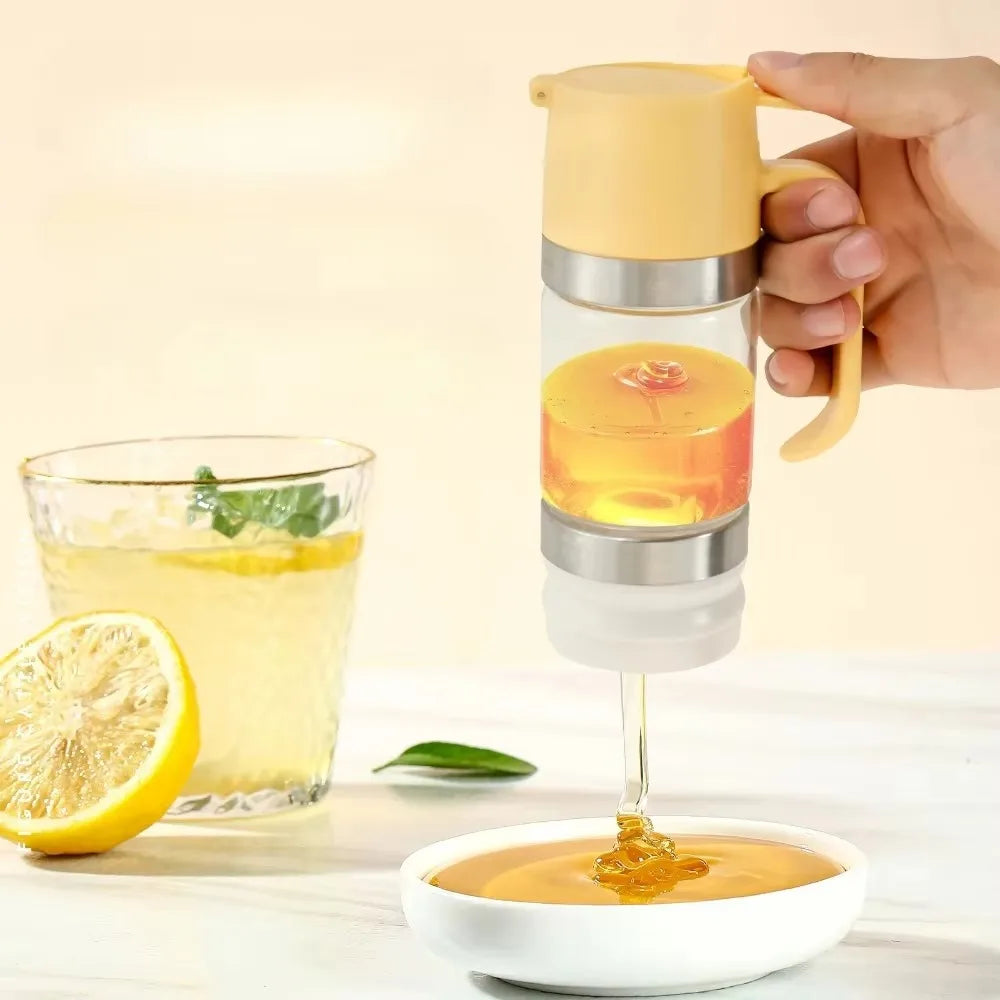 Glass Honey Dispenser with Handle – 300ML