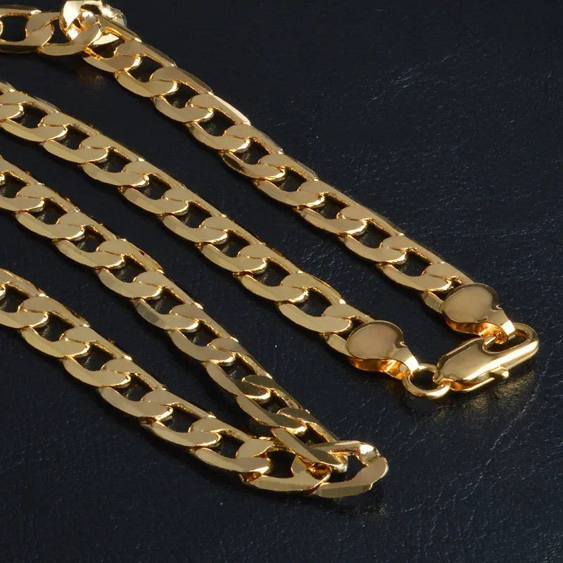 925 Sterling Silver Cuban Chain Necklace