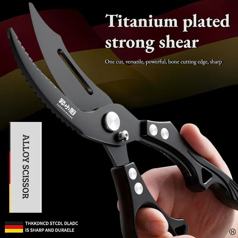 Multifunction Stainless Steel Kitchen Scissors