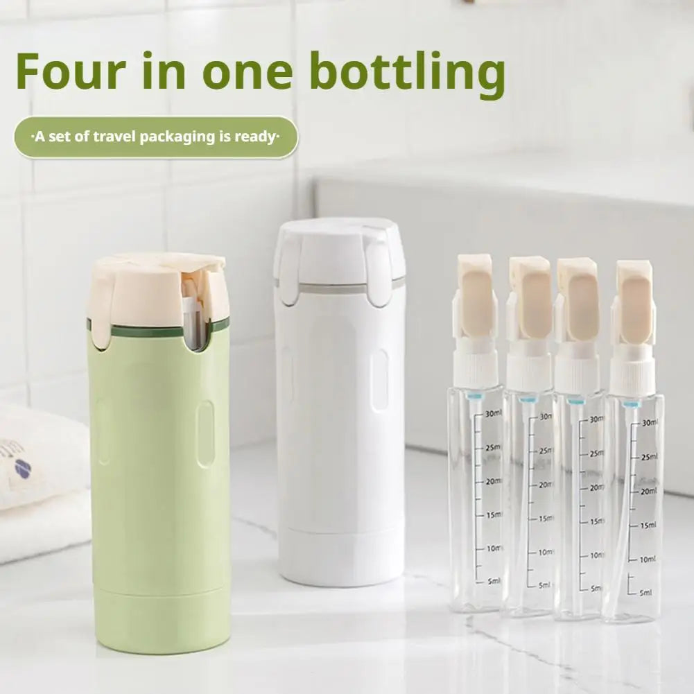 4-in-1 Travel Dispenser Bottle