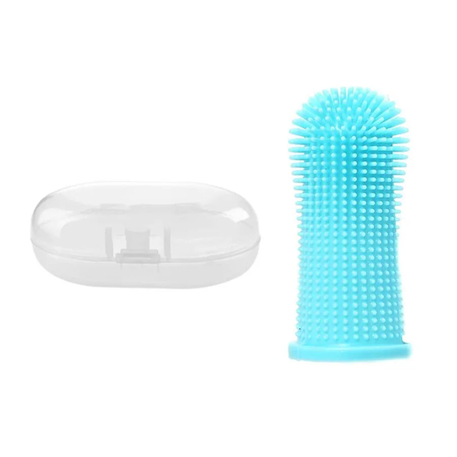 Pet Finger Toothbrush for Cats & Dogs