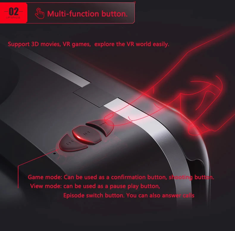 3D VR Virtual Reality Headset for Smartphones
