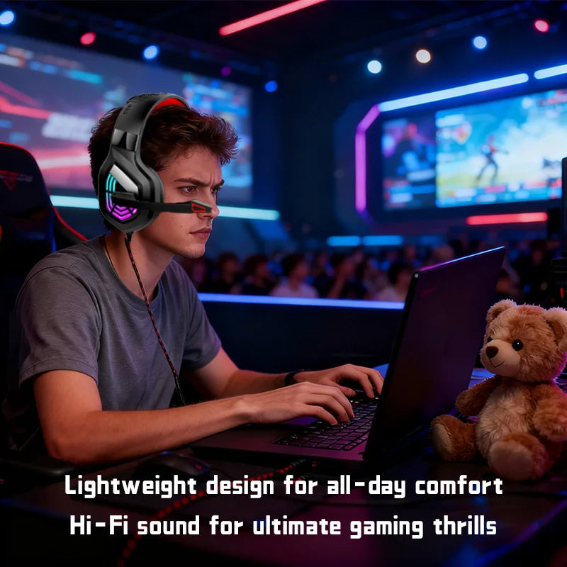 G7 LED Gaming Headset with Mic