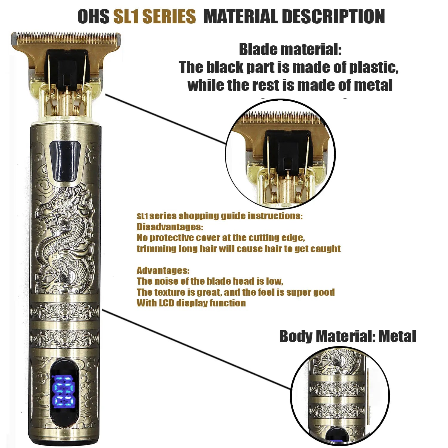 T9 Professional Zero-Gap Hair & Beard Trimmer