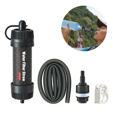 Portable Water Filter Straw – Outdoor Purifier