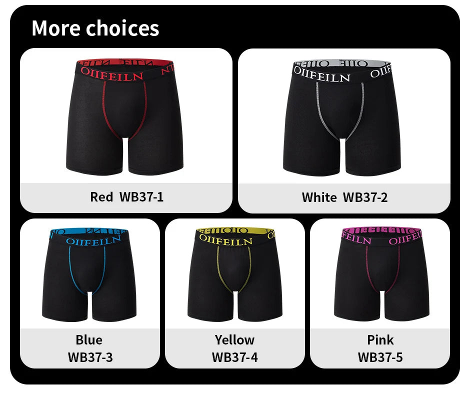 Men’s Quick-Dry Boxer Briefs (10 Pack)