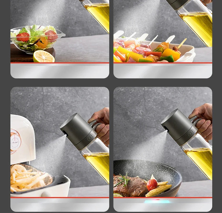 250ml Glass Oil Spray Bottle