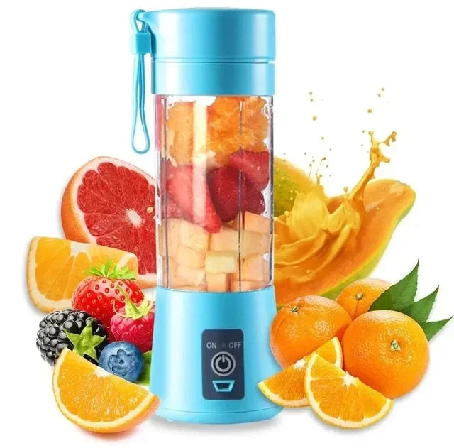 Portable USB Rechargeable Blender Juicer