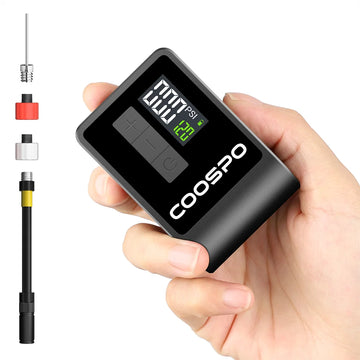 COOSPO Mini Electric Bike Tire Pump 120PSI