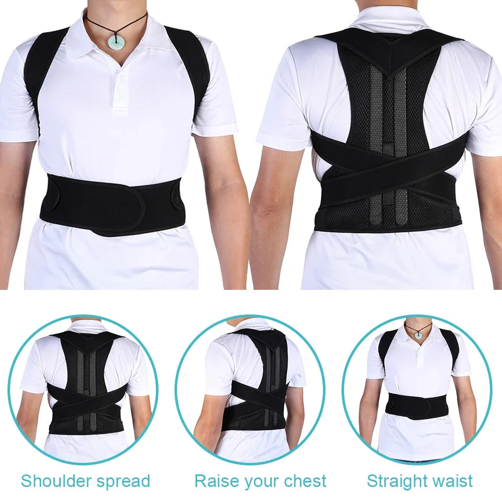 Adjustable Posture Corrector Back Brace