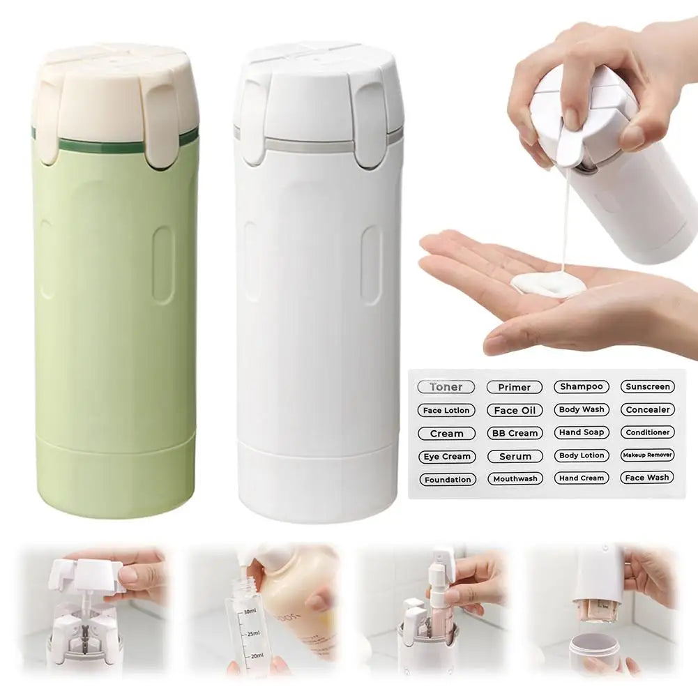 4-in-1 Travel Dispenser Bottle