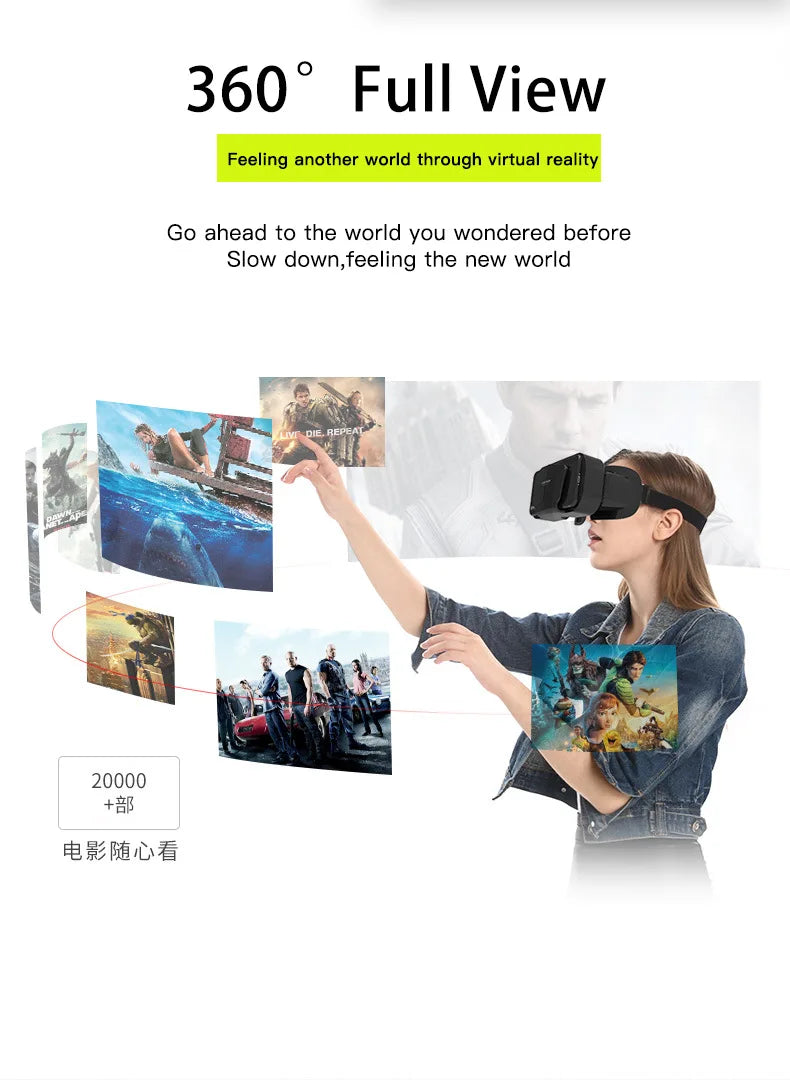 3D VR Virtual Reality Headset for Smartphones