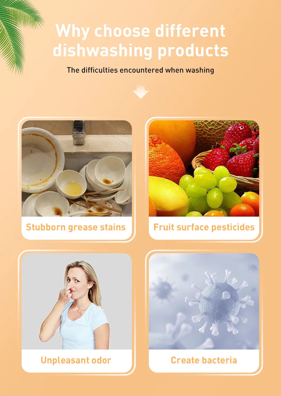 Multifunction Dishwasher Cleaning Tablets