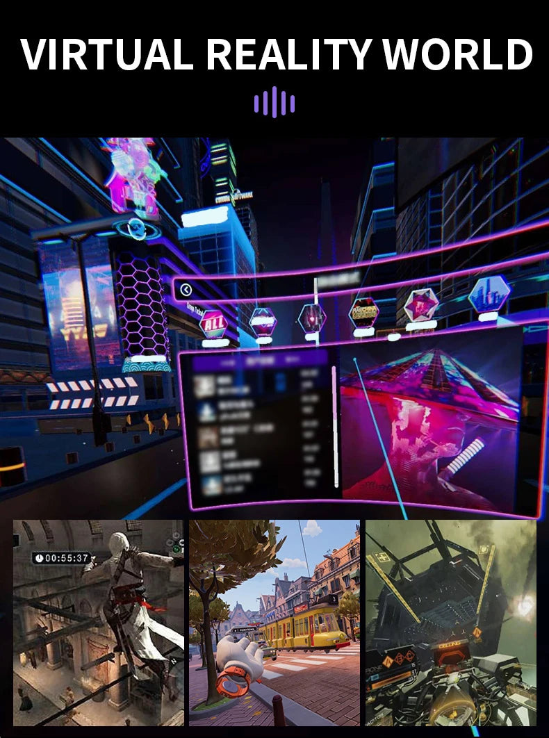 3D VR Virtual Reality Headset for Smartphones