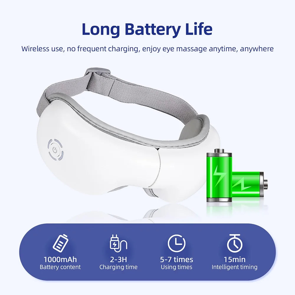 3D Heated Eye Massager with Airbag