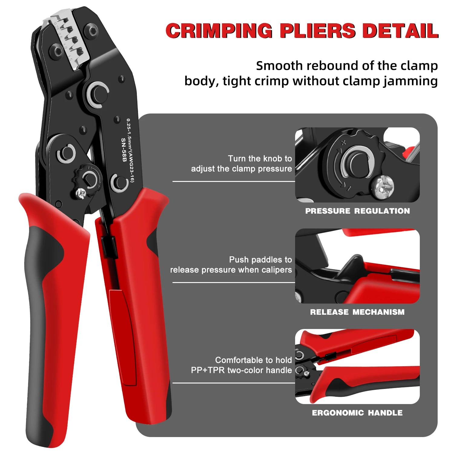 Professional Wire Crimping Tool Kit