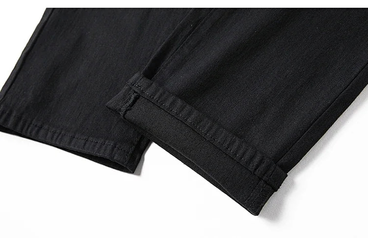 Men’s Slim Fit Cargo Denim Jeans