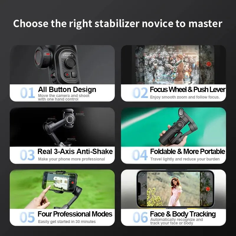 AOCHUAN SmartXE 3-Axis Smartphone Gimbal