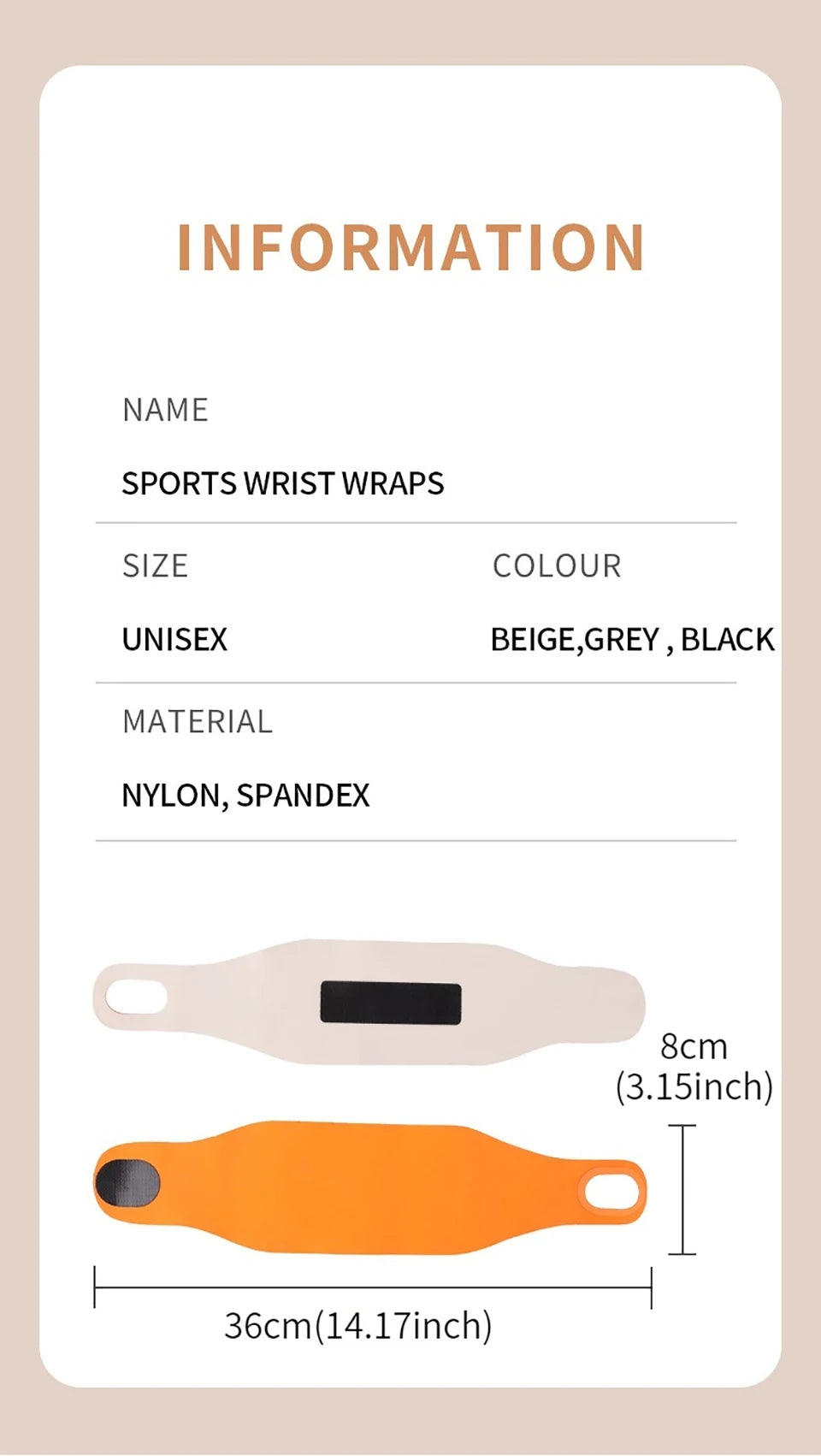 Adjustable Wrist Support Brace