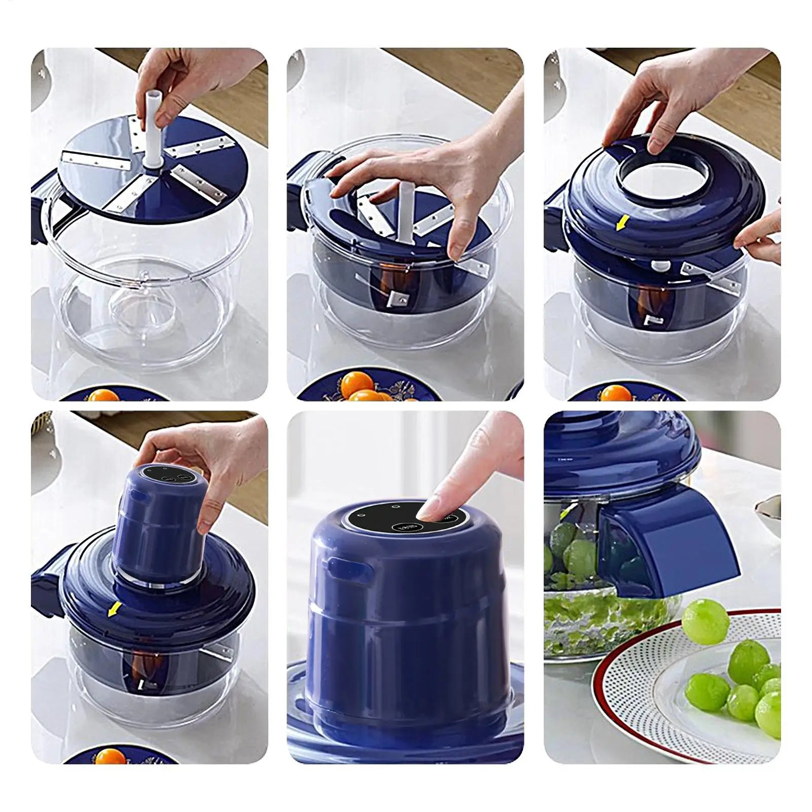 Electric Fruit & Vegetable Peeler – USB Rechargeable