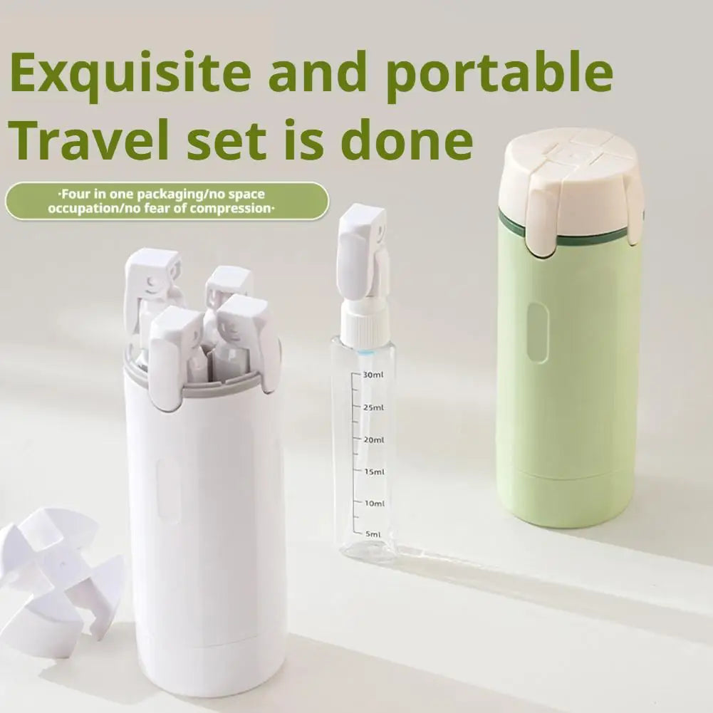 4-in-1 Travel Dispenser Bottle
