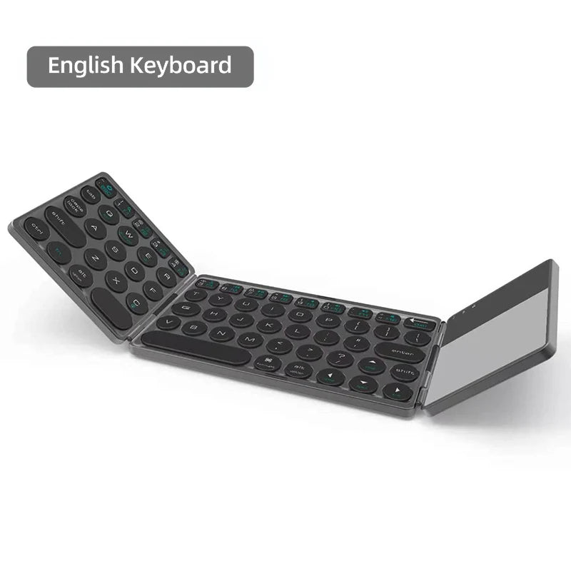 Foldable Bluetooth Keyboard with Touchpad