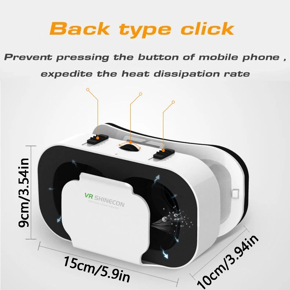 3D VR Virtual Reality Headset for Smartphones